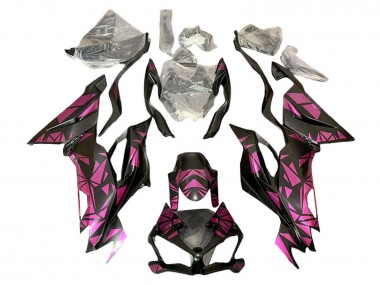 2019-2022 Kawasaki ZX6R Motorcycle Fairings - Purple Black Canada for Sale