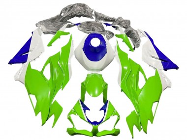 2019-2022 Kawasaki ZX6R Motorcycle Fairings - White Blue Green Canada for Sale