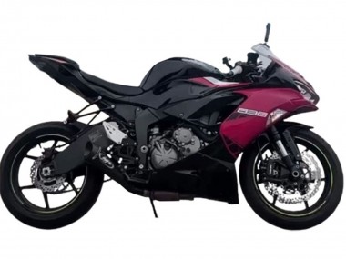 2019-2022 Kawasaki ZX6R Motorcycle Fairings - Glossy Black Pink Ninja Canada for Sale