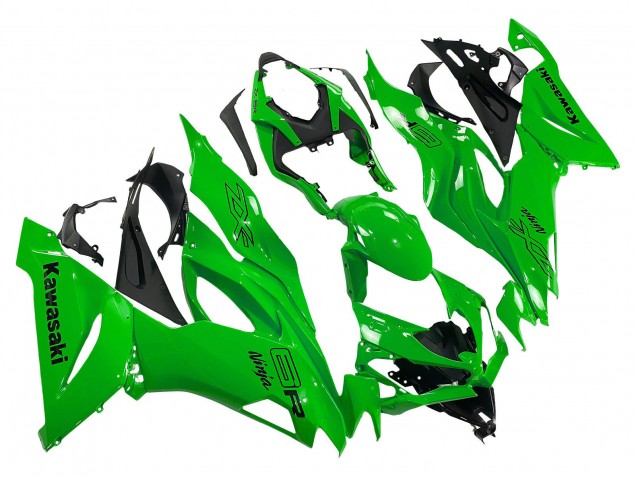 2019-2022 Kawasaki ZX6R Motorcycle Fairings - Green Canada for Sale