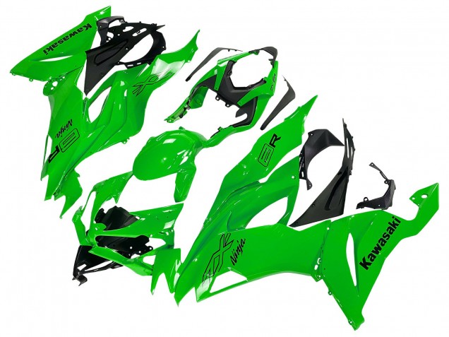 2019-2022 Kawasaki ZX6R Motorcycle Fairings - Green Canada for Sale