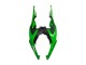 2019-2022 Kawasaki ZX6R Motorcycle Fairings - Green Canada for Sale