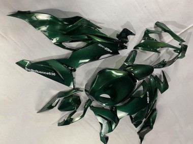 2019-2022 Kawasaki ZX6R Motorcycle Fairings - Dark Green Canada for Sale
