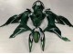 2019-2022 Kawasaki ZX6R Motorcycle Fairings - Dark Green Canada for Sale