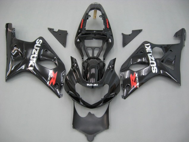 2000-2002 Suzuki GSXR1000 Motorcycle Fairings - Glossy Black Canada for Sale
