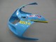 2000-2002 Suzuki GSXR1000 Motorcycle Fairings - Light Blue Yellow Black Motul Rizla Canada for Sale