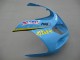 2000-2002 Suzuki GSXR1000 Motorcycle Fairings - Light Blue Yellow Black Motul Rizla Canada for Sale