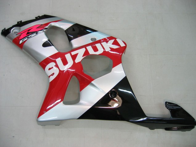 2000-2002 Suzuki GSXR1000 Motorcycle Fairings - Red Silver White Black Canada for Sale