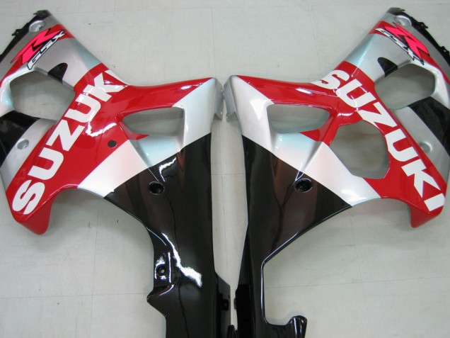 2000-2002 Suzuki GSXR1000 Motorcycle Fairings - Red Silver White Black Canada for Sale