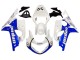 2000-2002 Suzuki GSXR1000 Motorcycle Fairings - White Blue Jordan 59 Canada for Sale
