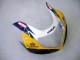 2000-2002 Suzuki GSXR1000 Motorcycle Fairings - Yellow Dark Blue White Motul Corona Canada for Sale