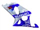2000-2002 Suzuki GSXR1000 Motorcycle Fairings - Blue White Silver Castrol Dunlop Canada for Sale