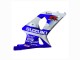 2000-2002 Suzuki GSXR1000 Motorcycle Fairings - Blue White Silver Castrol Dunlop Canada for Sale