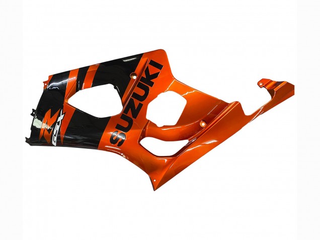 2003-2004 Suzuki GSXR 1000 Motorcycle Fairing - Burnt Orange Glossy Black Canada for Sale
