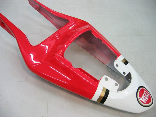2003-2004 Suzuki GSXR 1000 Motorcycle Fairings - White Red Motul Lucky Strike Canada for Sale