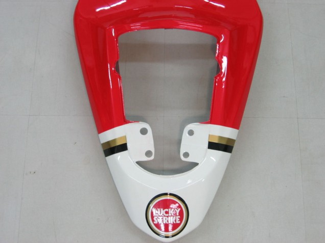 2003-2004 Suzuki GSXR 1000 Motorcycle Fairings - White Red Motul Lucky Strike Canada for Sale