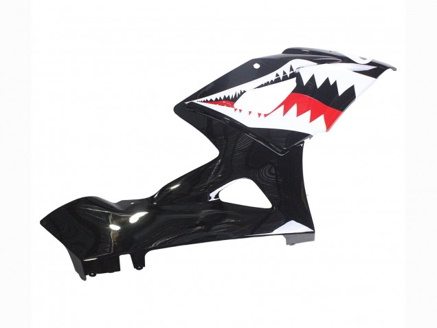 2005-2006 Suzuki GSXR 1000 Motorcycle Fairings - Glossy Black Red White Shark Canada for Sale