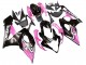 2005-2006 Suzuki GSXR 1000 Motorcycle Fairings - Glossy Black Pink Canada for Sale