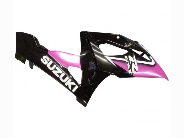 2005-2006 Suzuki GSXR 1000 Motorcycle Fairings - Glossy Black Pink Canada for Sale