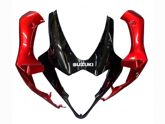 2005-2006 Suzuki GSXR 1000 Motorcycle Fairings - Red Glossy Black Canada for Sale