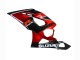 2005-2006 Suzuki GSXR 1000 Motorcycle Fairings - Red Glossy Black Canada for Sale