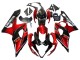 2005-2006 Suzuki GSXR 1000 Motorcycle Fairings - Red Glossy Black Canada for Sale