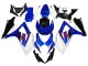 2007-2008 Suzuki GSXR 1000 Motorcycle Fairings - White Blue Black Red Canada for Sale