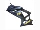 2007-2008 Suzuki GSXR 1000 Motorcycle Fairings - Matte Black Gold Decal Canada for Sale