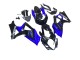 2007-2008 Suzuki GSXR 1000 Motorcycle Fairing Kits - Blue Glossy Black Canada for Sale