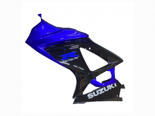 2007-2008 Suzuki GSXR 1000 Motorcycle Fairing Kits - Blue Glossy Black Canada for Sale