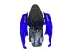 2007-2008 Suzuki GSXR 1000 Motorcycle Fairing Kits - Blue Glossy Black Canada for Sale