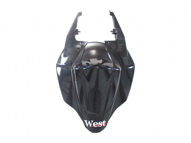 2007-2008 Suzuki GSXR 1000 Motorcycle Fairings - Glossy Black White West Canada for Sale