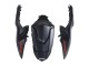 2007-2008 Suzuki GSXR 1000 Motorcycle Fairings - Matte Black Red Decal Canada for Sale