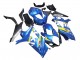2007-2008 Suzuki GSXR 1000 Motorcycle Fairings - Blue Yellow Black Canada for Sale