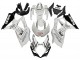 2007-2008 Suzuki GSXR 1000 Motorcycle Fairings - White Black Alstare Corona Motul Canada for Sale