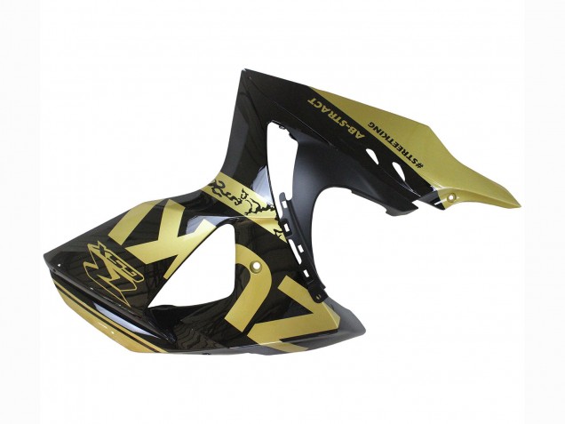2009-2016 Suzuki GSXR 1000 Motorcycle Fairings - Glossy Black Gold Canada for Sale