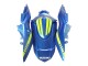2009-2016 Suzuki GSXR 1000 Motorcycle Fairings - Light Blue Green Red Motul Canada for Sale