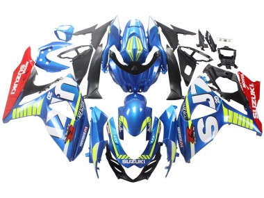 2009-2016 Suzuki GSXR 1000 Motorcycle Fairings - Light Blue Green Red Motul Canada for Sale
