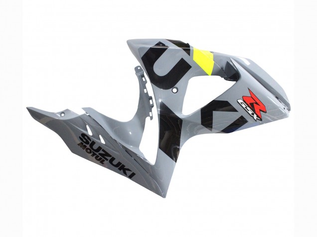 2009-2016 Suzuki GSXR 1000 Motorcycle Fairings - Grey Neon Yellow Black Motul Canada for Sale