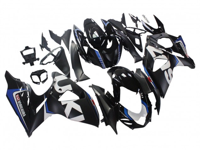 2009-2016 Suzuki GSXR 1000 Motorcycle Fairings - Matte Black White Blue Canada for Sale