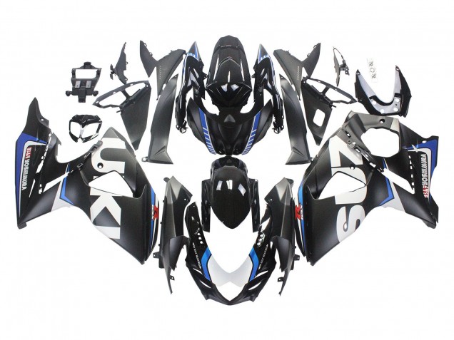 2009-2016 Suzuki GSXR 1000 Motorcycle Fairings - Matte Black White Blue Canada for Sale