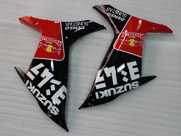 2009-2016 Suzuki GSXR 1000 Motorcycle Fairings - Red Black White 13 Canada for Sale