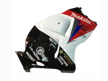 1996-2007 Suzuki GSXR 1300 Hayabusa Motorcycle Fairings - White Blue Red Makita Black Canada for Sale