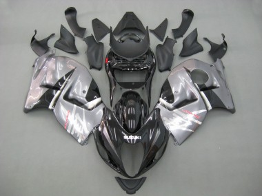 1996-2007 Suzuki GSXR 1300 Hayabusa Motorcycle Fairings - Grey Black Hayabusa Canada for Sale