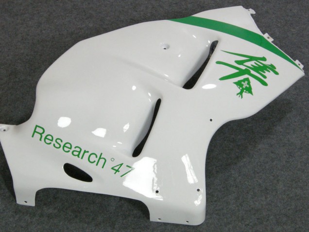1996-2007 Suzuki GSXR 1300 Hayabusa Motorcycle Fairings - White Green Canada for Sale