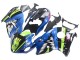 1996-2007 Suzuki GSXR 1300 Hayabusa Motorcycle Fairings - Blue Green Shark 46 Canada for Sale