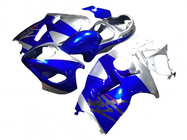 1996-2007 Suzuki GSXR 1300 Hayabusa Motorcycle Fairings - Blue Silver Hayabusa Canada for Sale