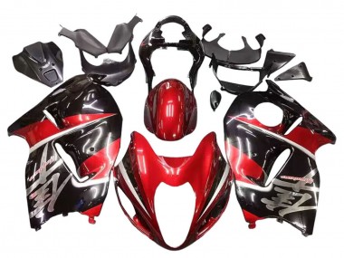 1996-2007 Suzuki GSXR 1300 Hayabusa Motorcycle Fairings - Red Glossy Black Hayabusa Canada for Sale