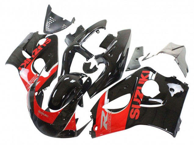 1996-2000 Suzuki GSXR 600 / GSXR 750 Motorcycle Fairings - Black Red Canada for Sale