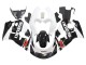 1996-2000 Suzuki GSXR 600 / GSXR 750 Motorcycle Fairings - Black White Canada for Sale